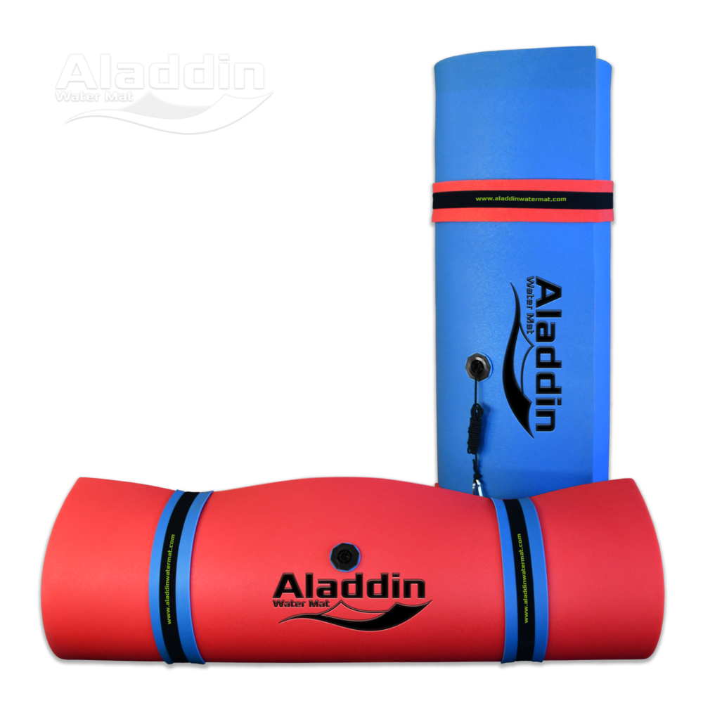 Aladdin water mat, 9x6 Floating Water Mat Lilly Pad. Picture 1
