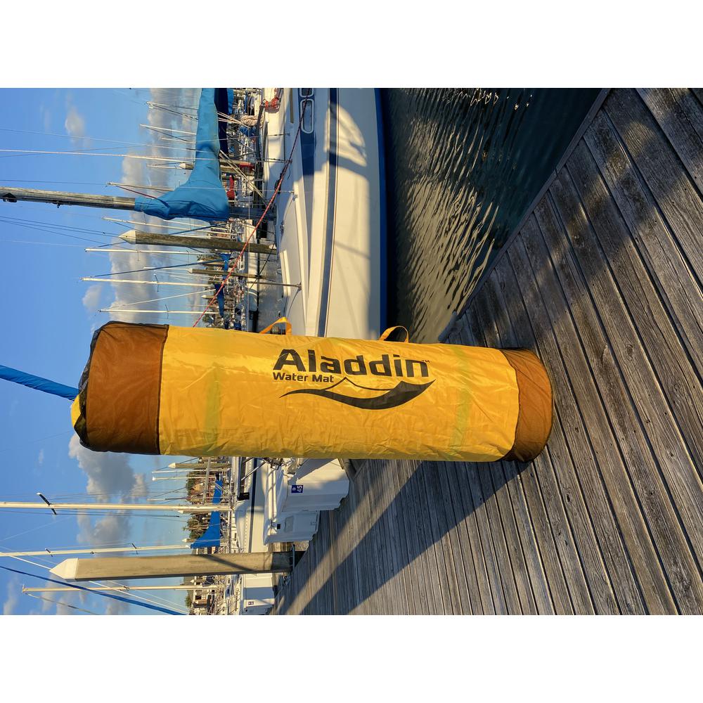 Aladin Water Mat Carry /storage bag - YELLOW. Picture 1