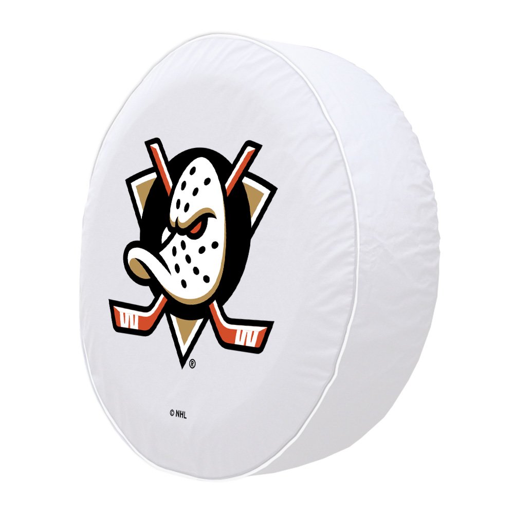 28 1/2 x 8 Anaheim Ducks Tire Cover. Picture 2