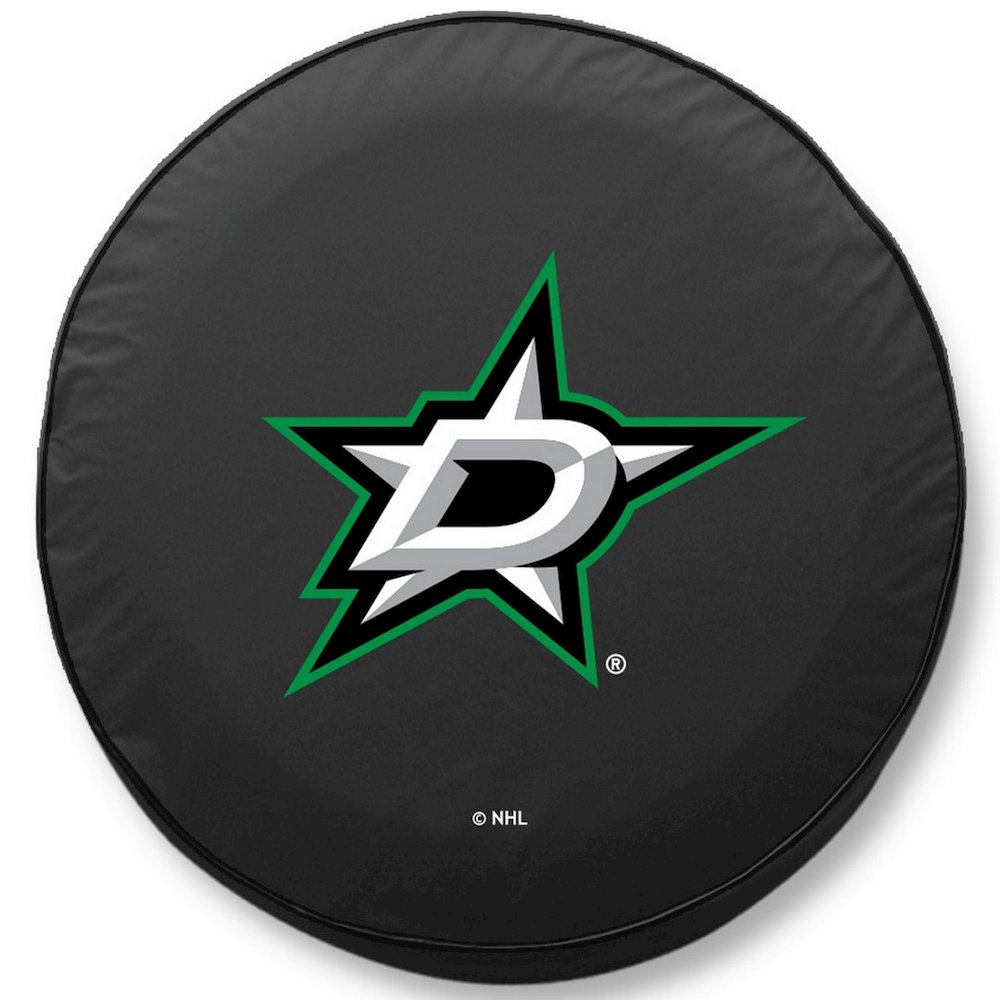 28 1/2 x 8 Dallas Stars Tire Cover. Picture 1