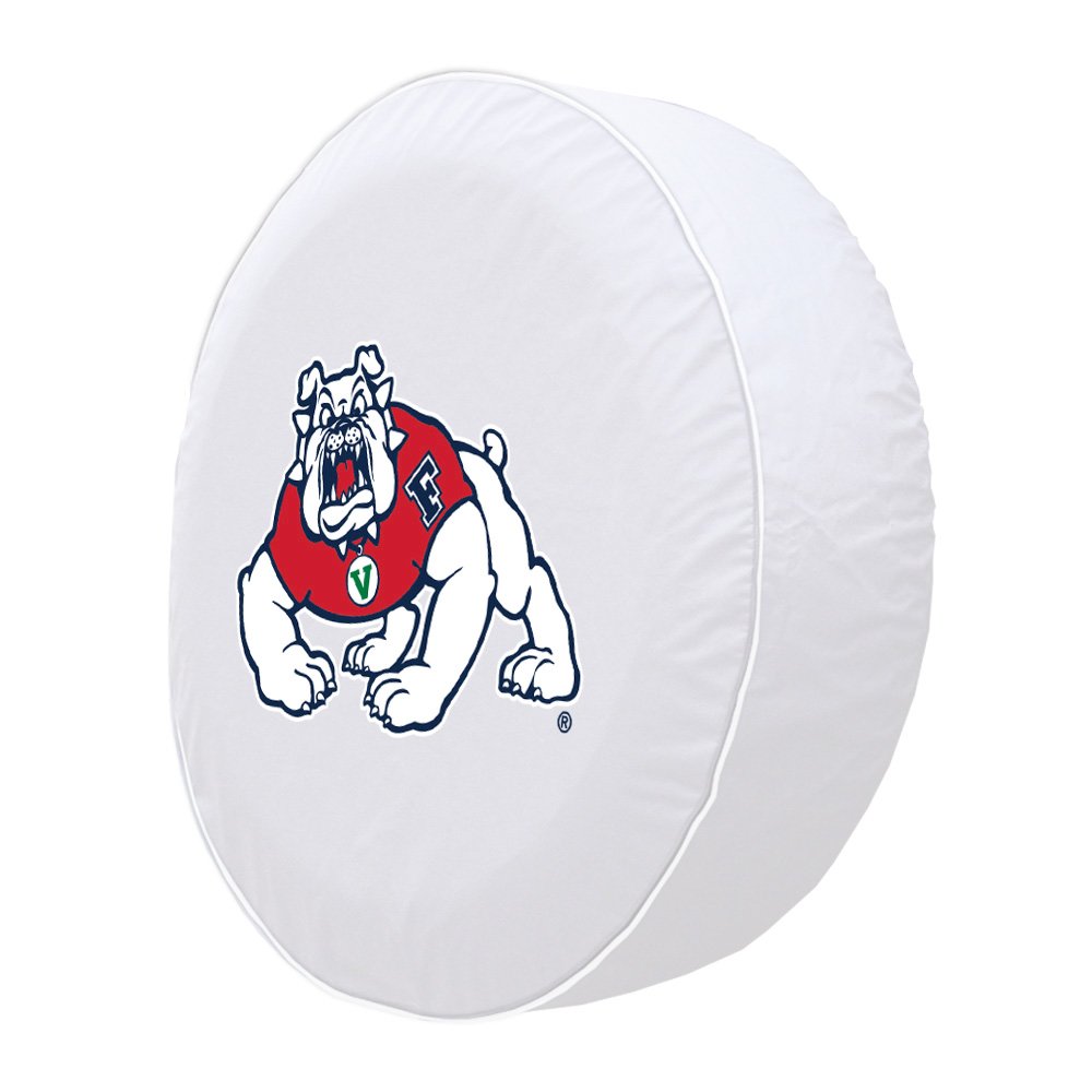 21 1/2 x 8 Fresno State Tire Cover. Picture 2