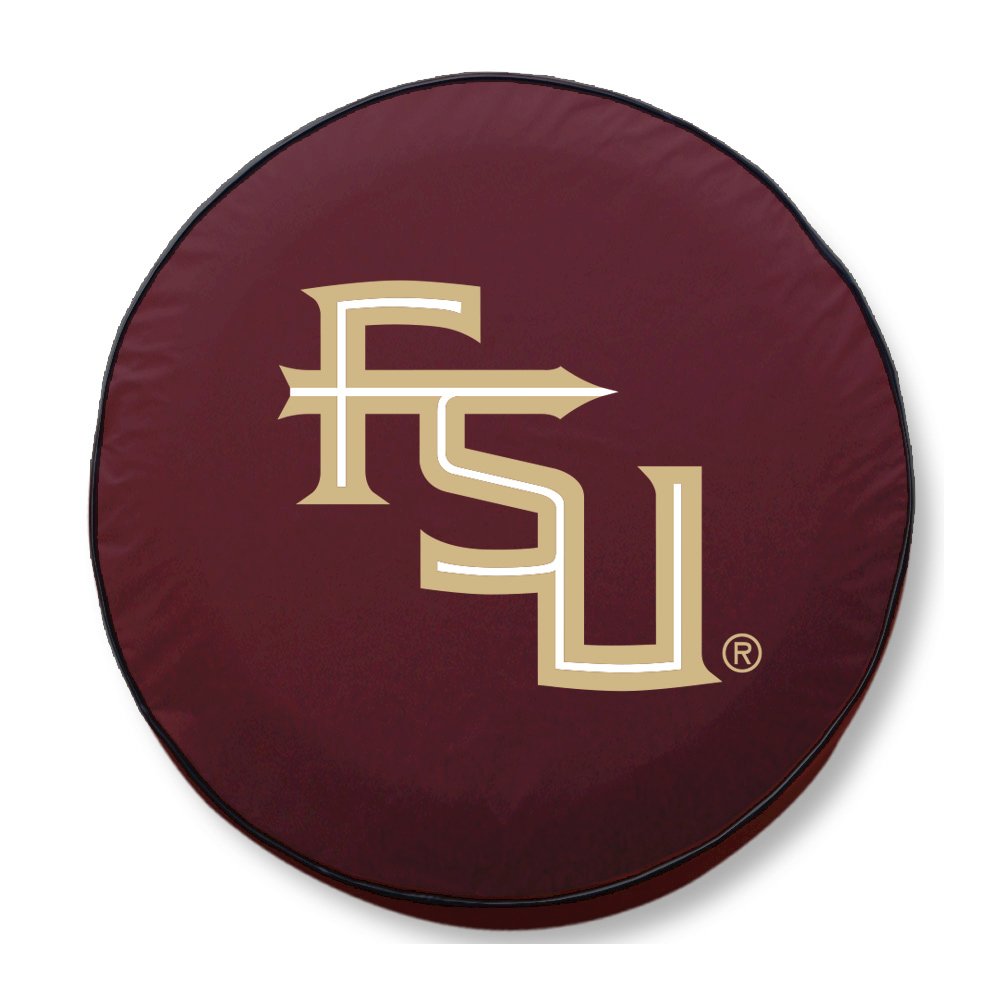 21 1/2 x 8 Florida State (Script) Tire Cover. Picture 1