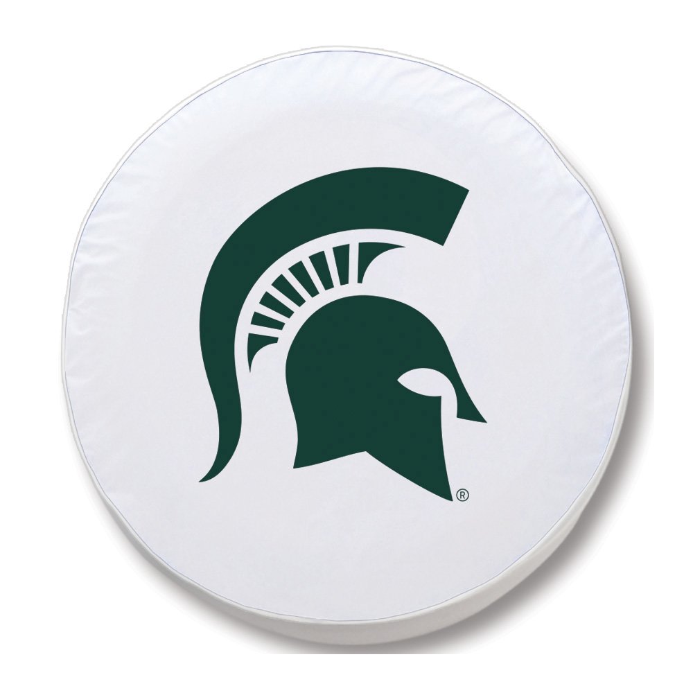 21 1/2 x 8 Michigan State Tire Cover. Picture 1