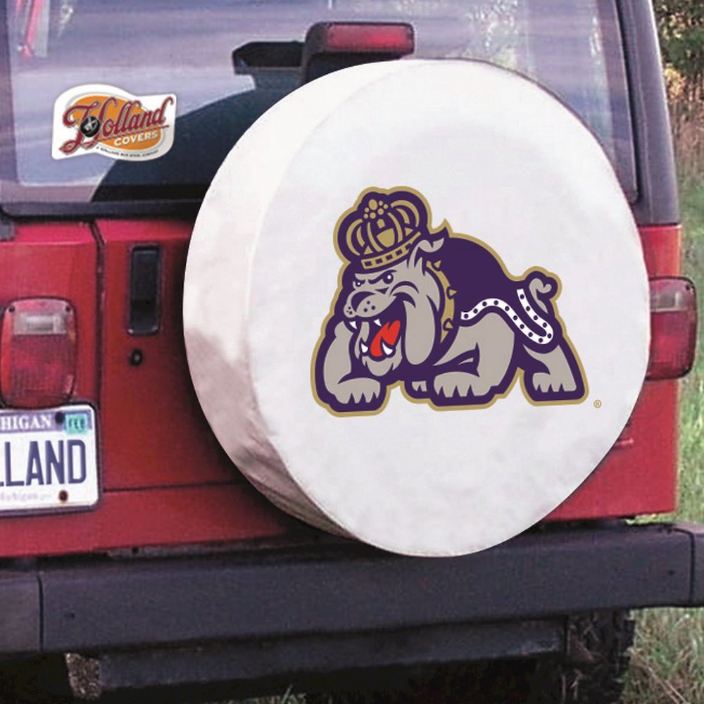 28 1/2 x 8 James Madison Tire Cover. Picture 2