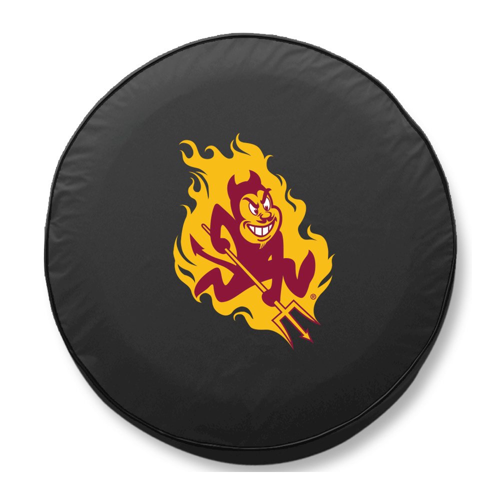 33 x 12.5 Arizona State Tire Cover with Sparky Logo. Picture 1
