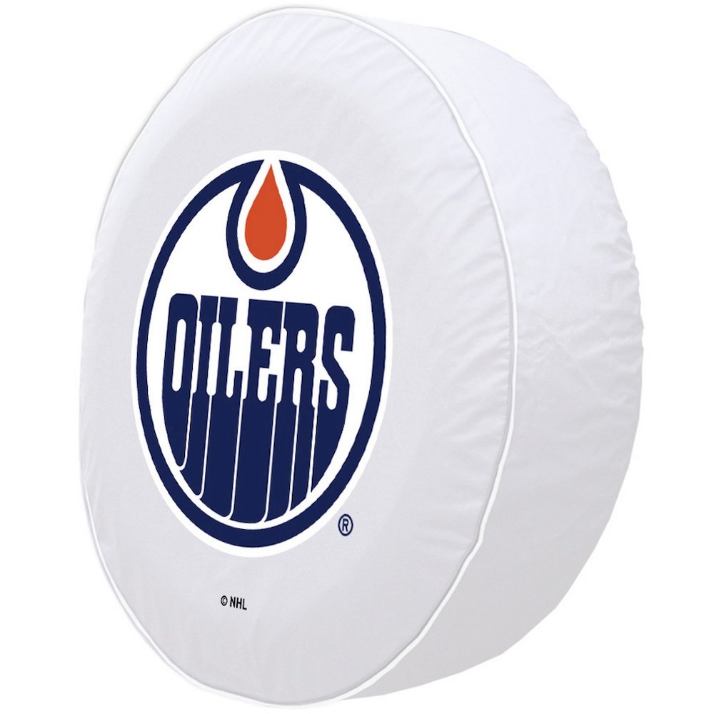 32 1/4 x 12 Edmonton Oilers Tire Cover. Picture 2