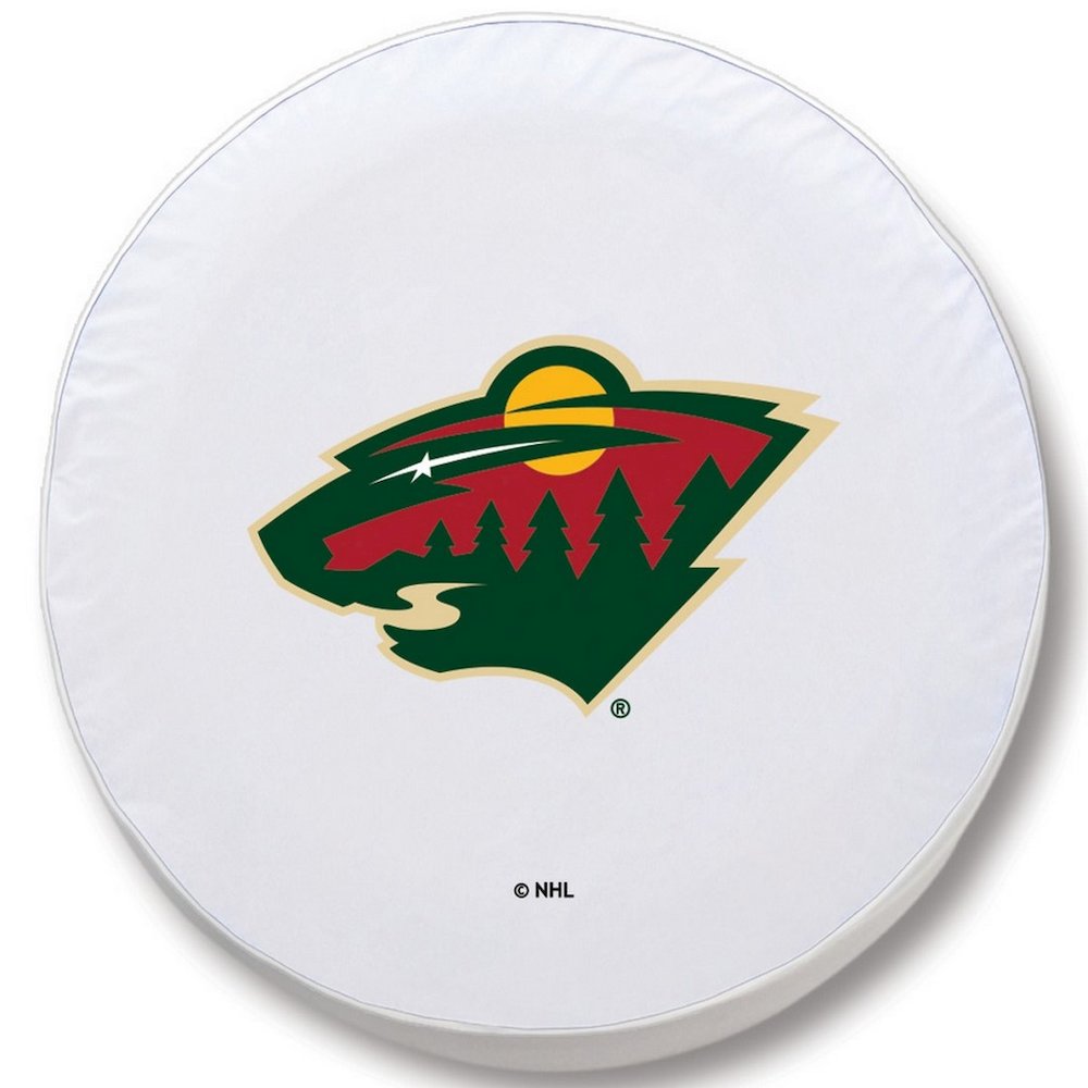 32 1/4 x 12 Minnesota Wild Tire Cover. Picture 1