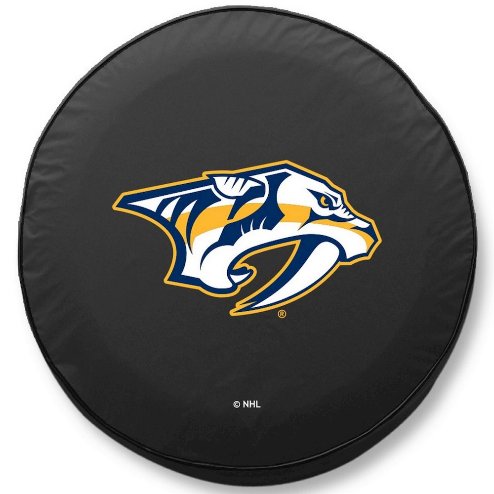 32 1/4 x 12 Nashville Predators Tire Cover. Picture 1