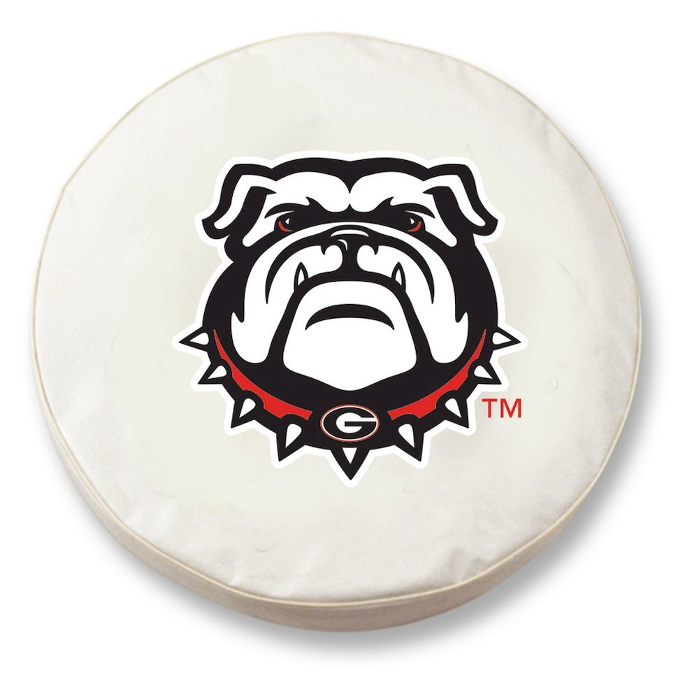 33 x 12.5 Georgia "Bulldog" Tire Cover. Picture 1