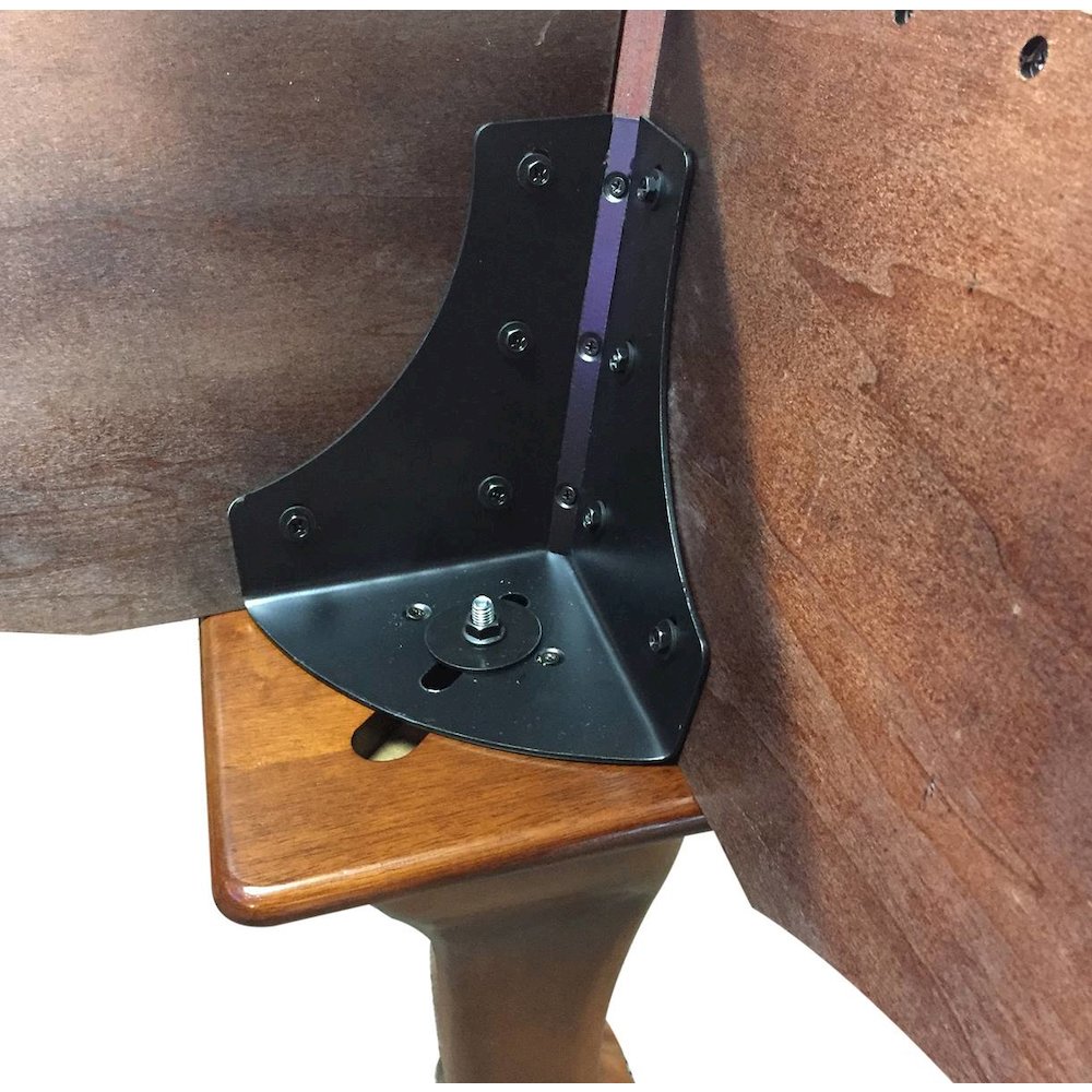 Chicago Blackhawks 8' Pool Table with a Chardonnay Finish. Picture 3