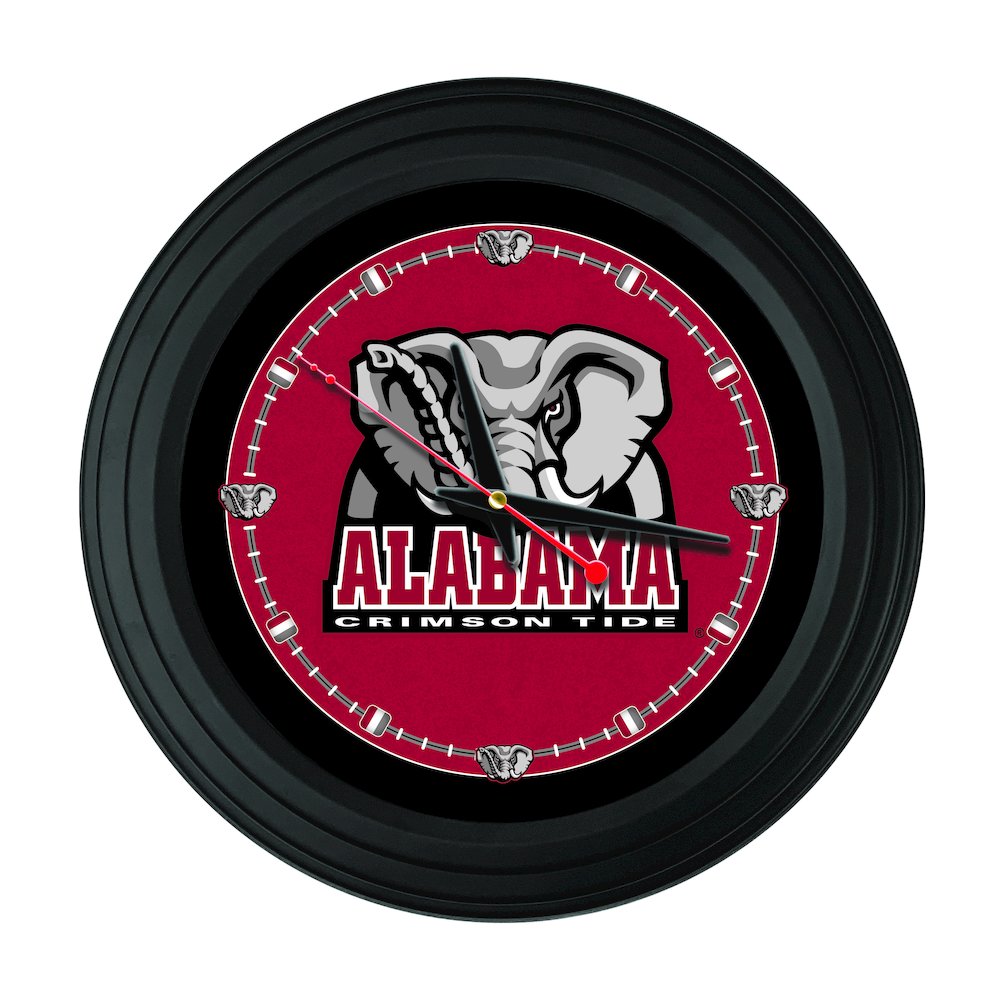 University of Alabama 15" (Elephant) Wall Clock. Picture 2