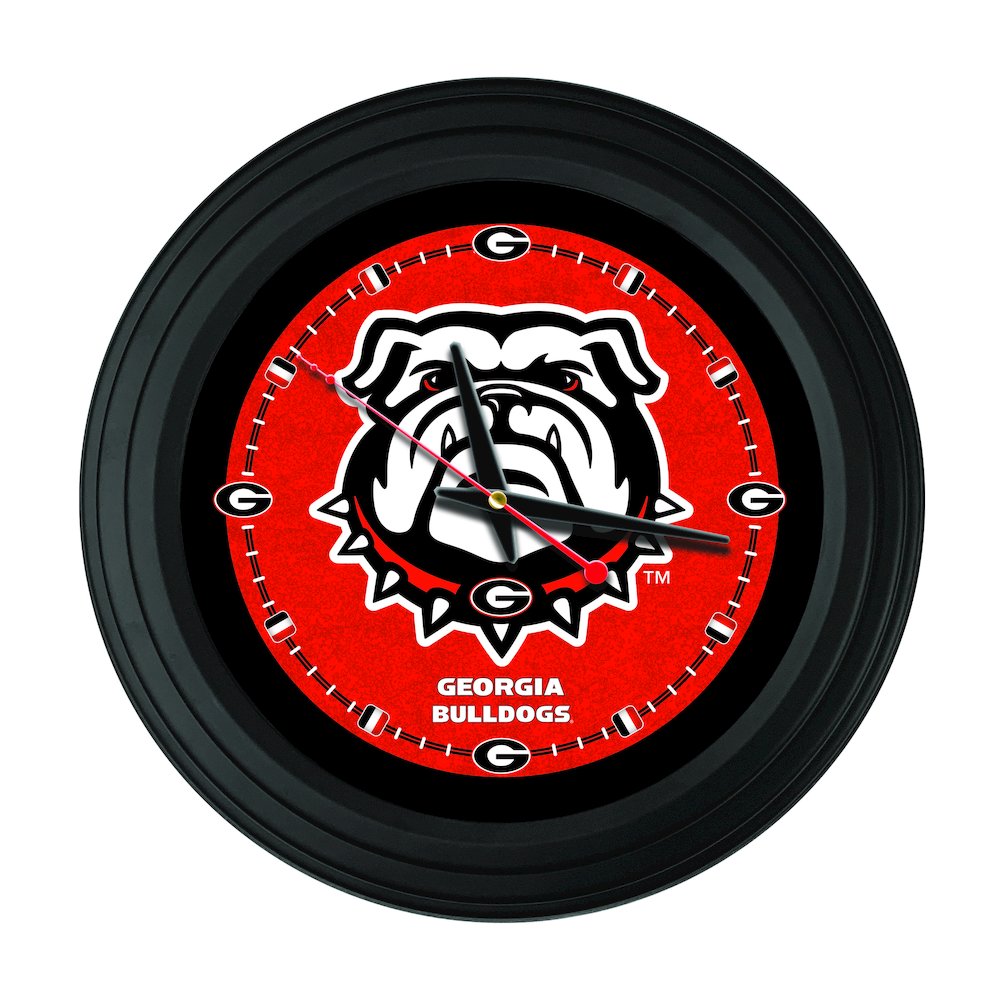 University of Georgia (Bulldog) 15" Wall Clock. Picture 2