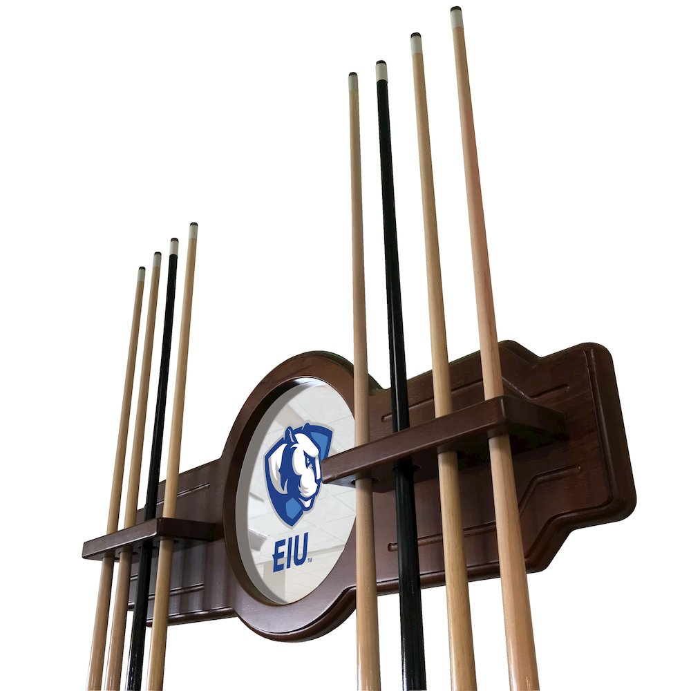 Eastern Illinois Cue Rack in Chardonnay Finish. Picture 2