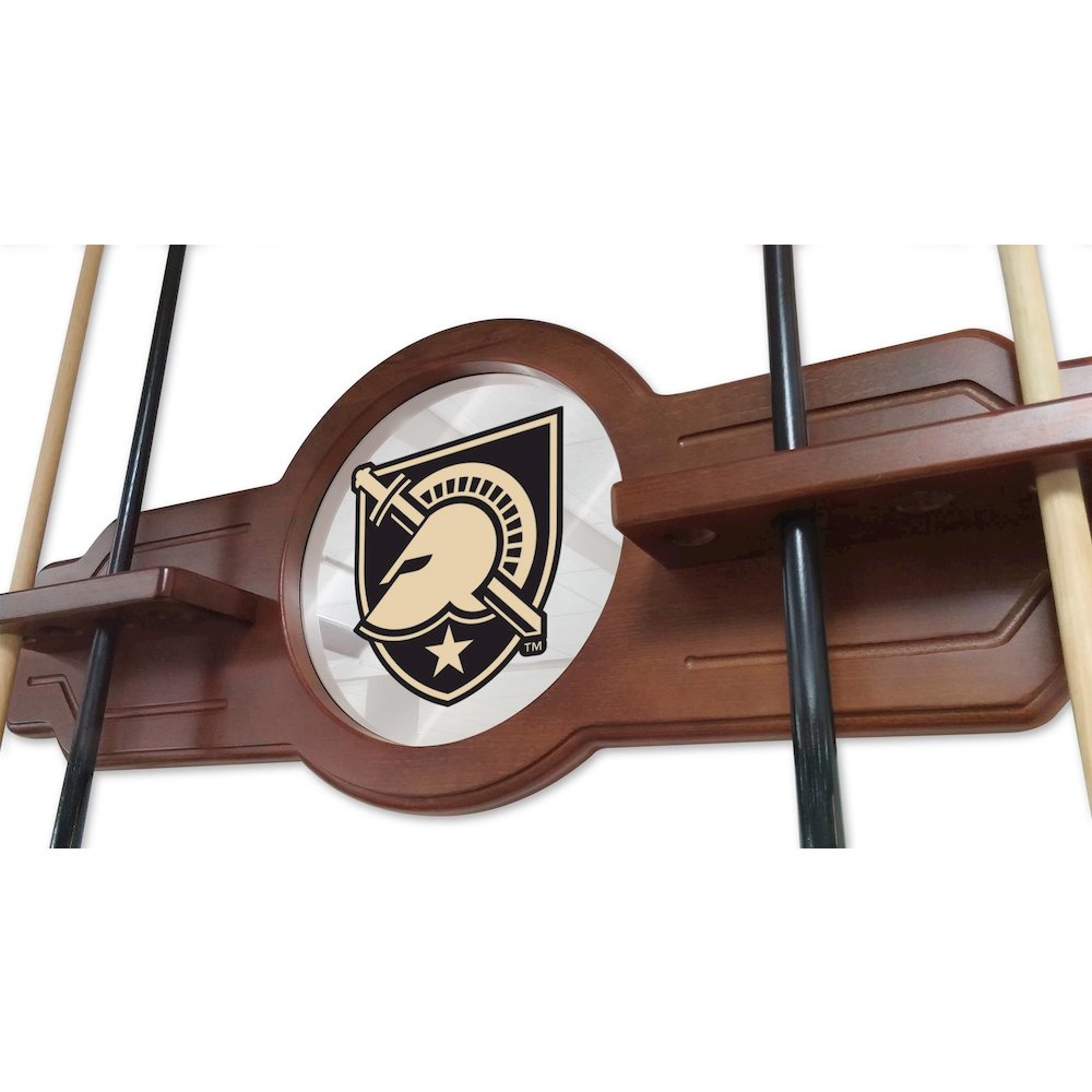 US Military Academy (ARMY) Cue Rack in Chardonnay Finish. Picture 3