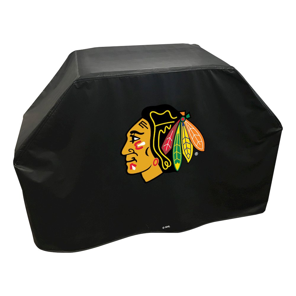 72" Chicago Blackhawks Grill Cover by Covers by HBS. Picture 2