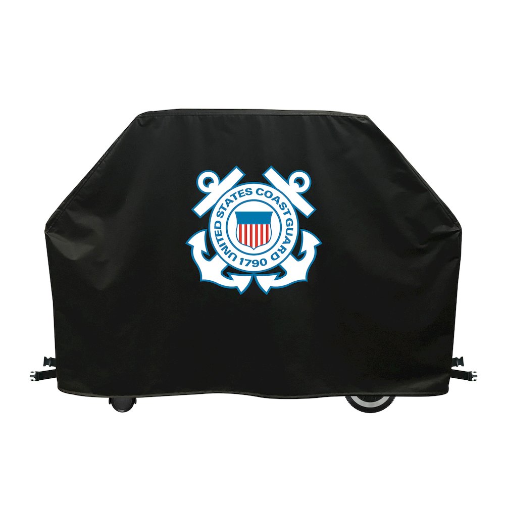 72" U.S. Coast Guard Grill Cover by Covers by HBS. Picture 1