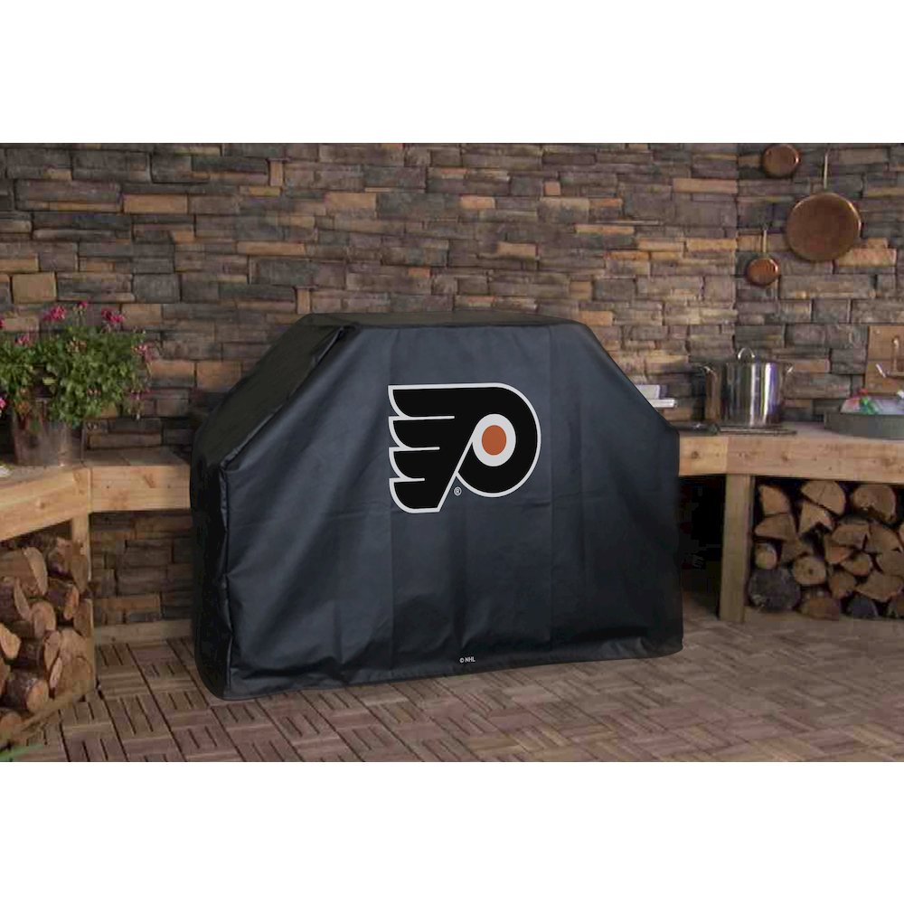72" Philadelphia Flyers Grill Cover by Covers by HBS. Picture 3