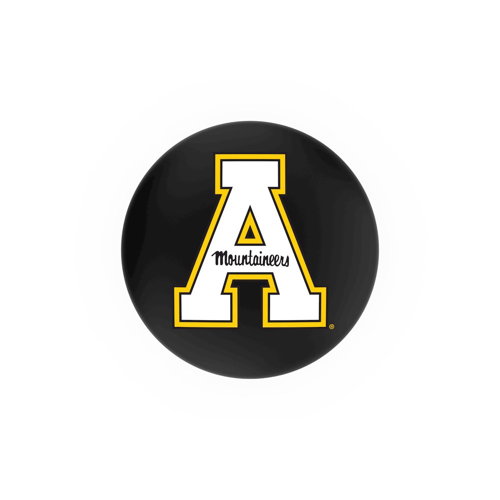 30" L8C3C - Chrome Appalachian State Swivel Bar Stool with 2.5" Ribbed Accent Ring by Holland Bar Stool Company. Picture 2