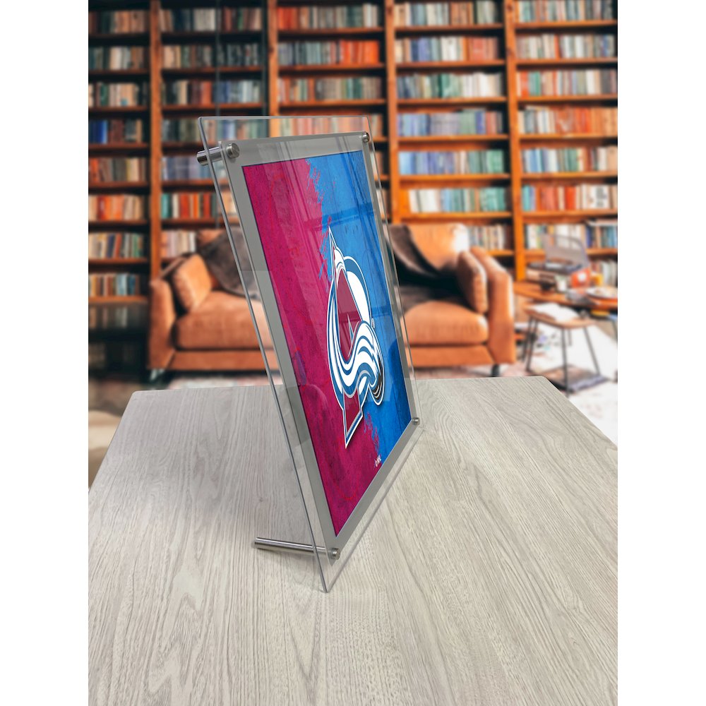 Colorado Avalanche 14.5" x 12" Backlit LED Sign. Picture 4