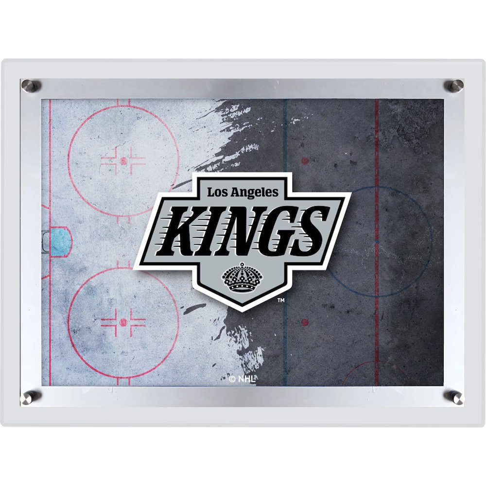 Los Angeles Kings 14.5" x 12" Backlit LED Sign. Picture 1