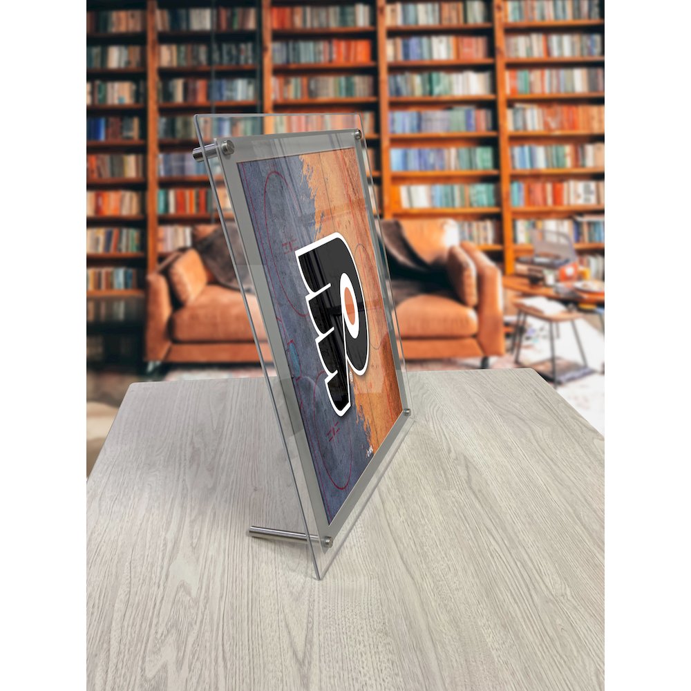 Philadelphia Flyers 14.5" x 12" Backlit LED Sign. Picture 4