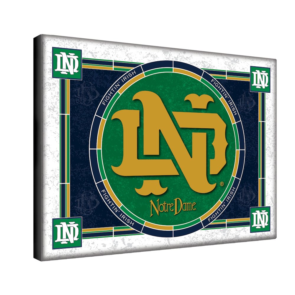 Notre Dame (Vintage) 24"x32" Canvas Wall Art. Picture 2