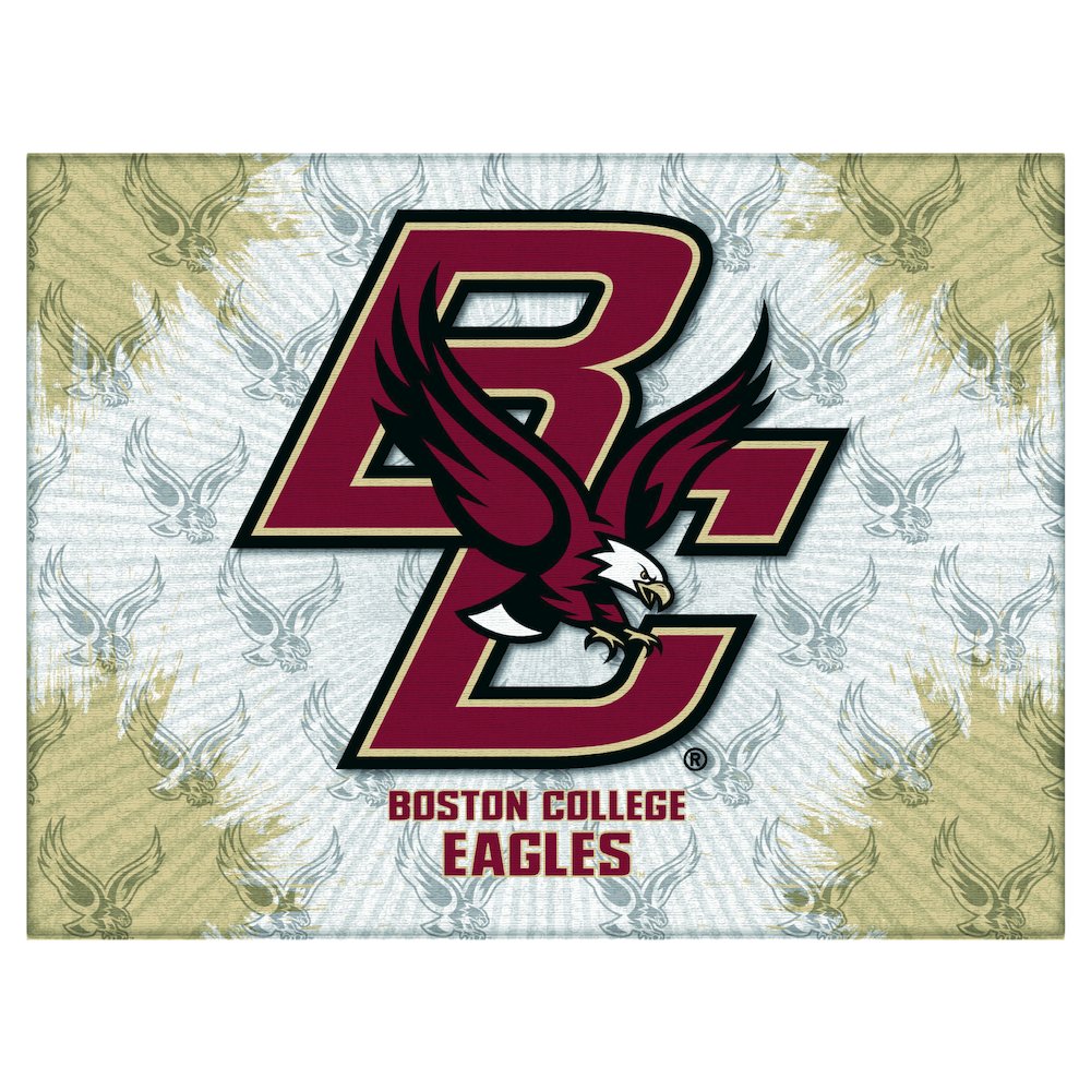 Boston College 24" x 32" Officially Licensed Logo Canvas. Picture 1