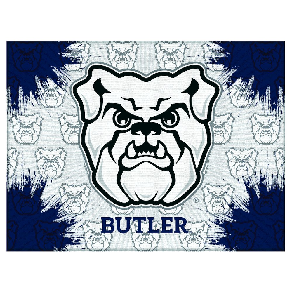 Butler University 24" x 32" Officially Licensed Logo Canvas. Picture 1