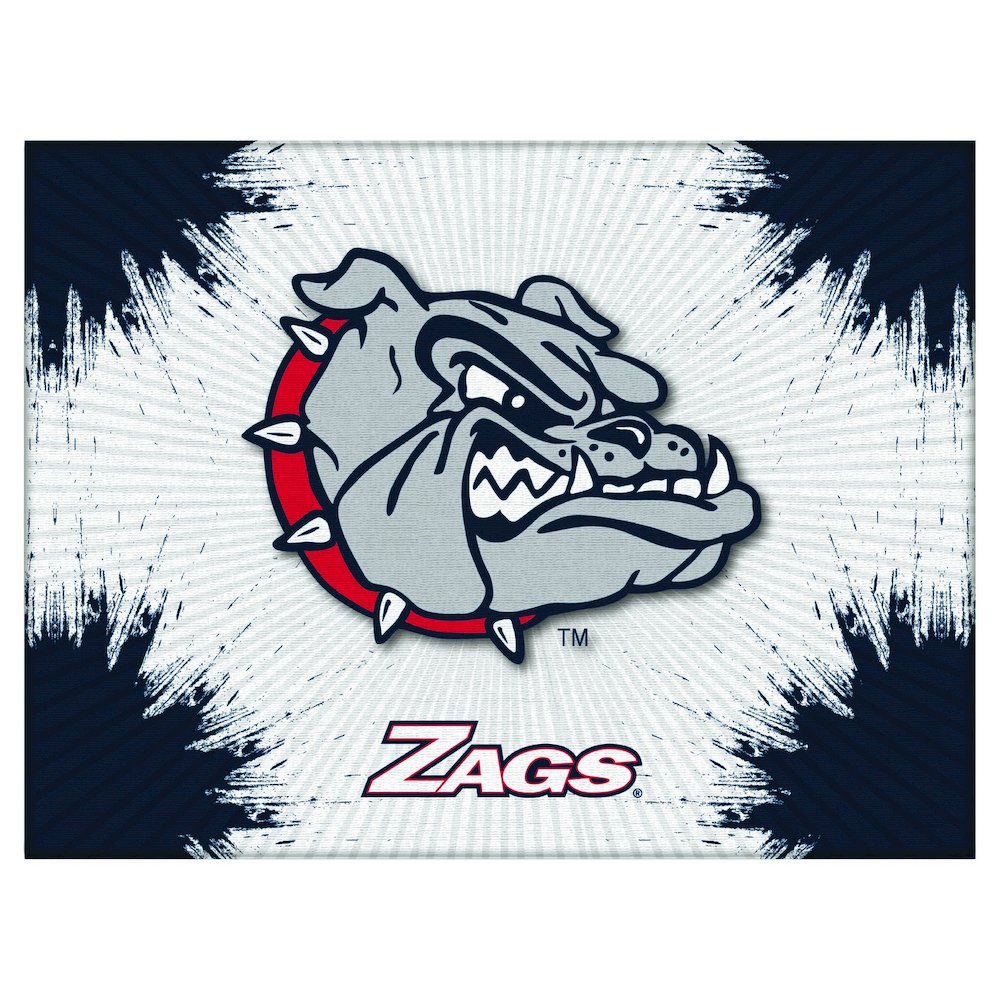 Gonzaga 24" x 32" Officially Licensed Logo Canvas. Picture 1