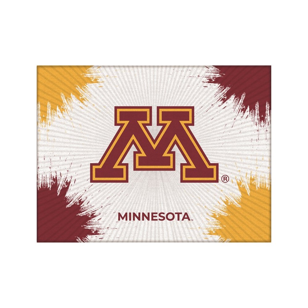 Minnesota 24" x 32" Officially Licensed Logo Canvas. Picture 1