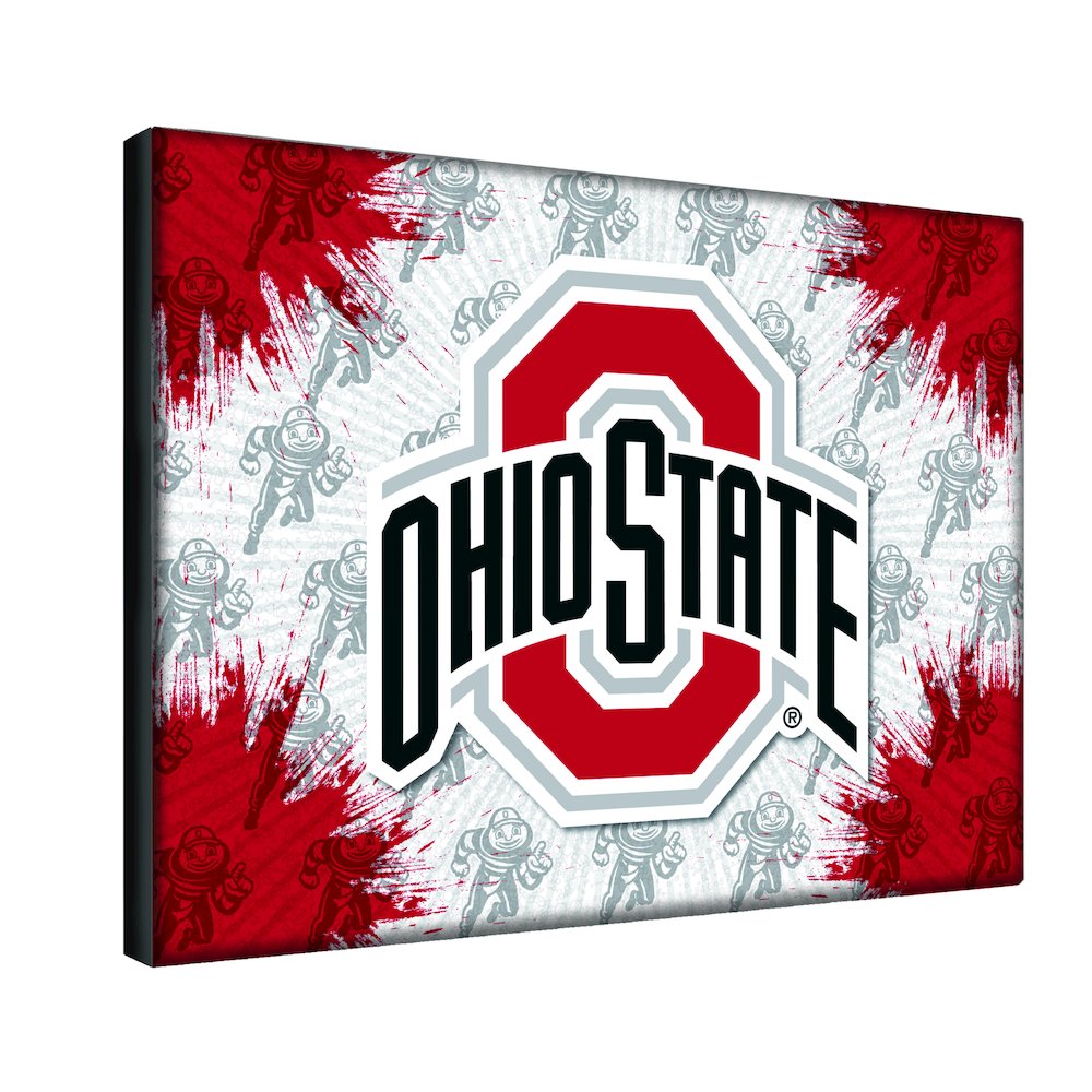 Ohio State 24" x 32" Officially Licensed Logo Canvas. Picture 2