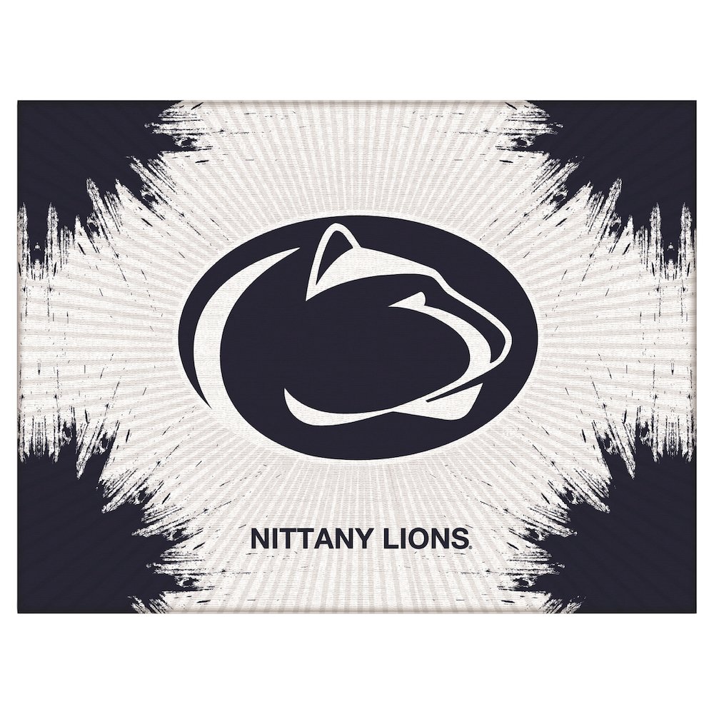Penn State 24" x 32" Officially Licensed Logo Canvas. Picture 1