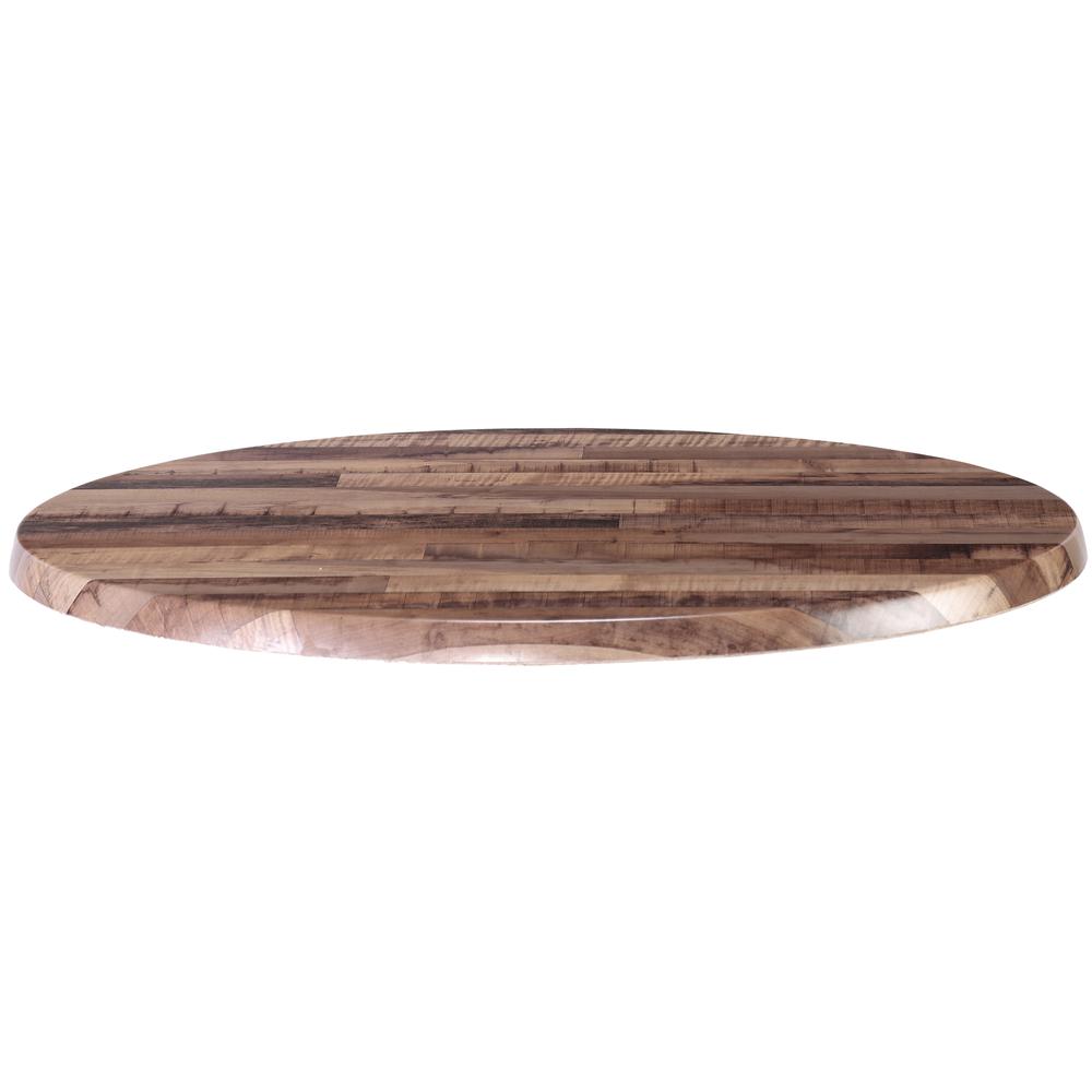36" Diameter Rustic, Indoor/Outdoor All-Season EnduroTop Table Top. Picture 1