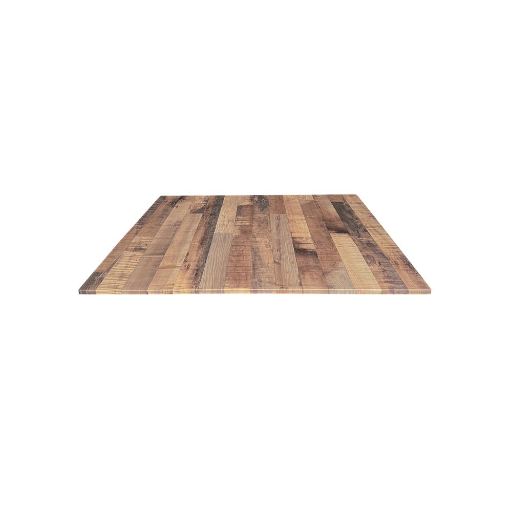 36" x 36" Rustic, Indoor/Outdoor All-Season EuroSlim Table Top. Picture 1