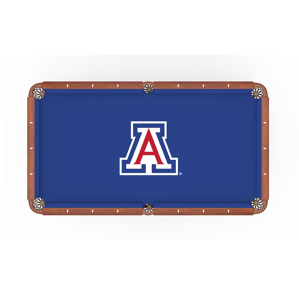 University of Arizona 8' Pool Table with a Chardonnay Finish. Picture 2
