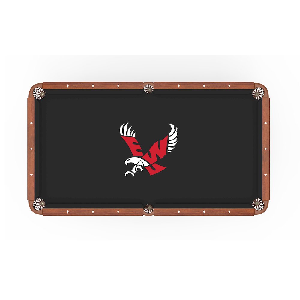 Eastern Washington University 8' Pool Table with a Chardonnay Finish. Picture 2