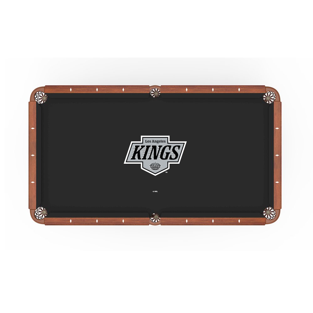 Los Angeles Kings 8' Pool Table with a Chardonnay Finish. Picture 2