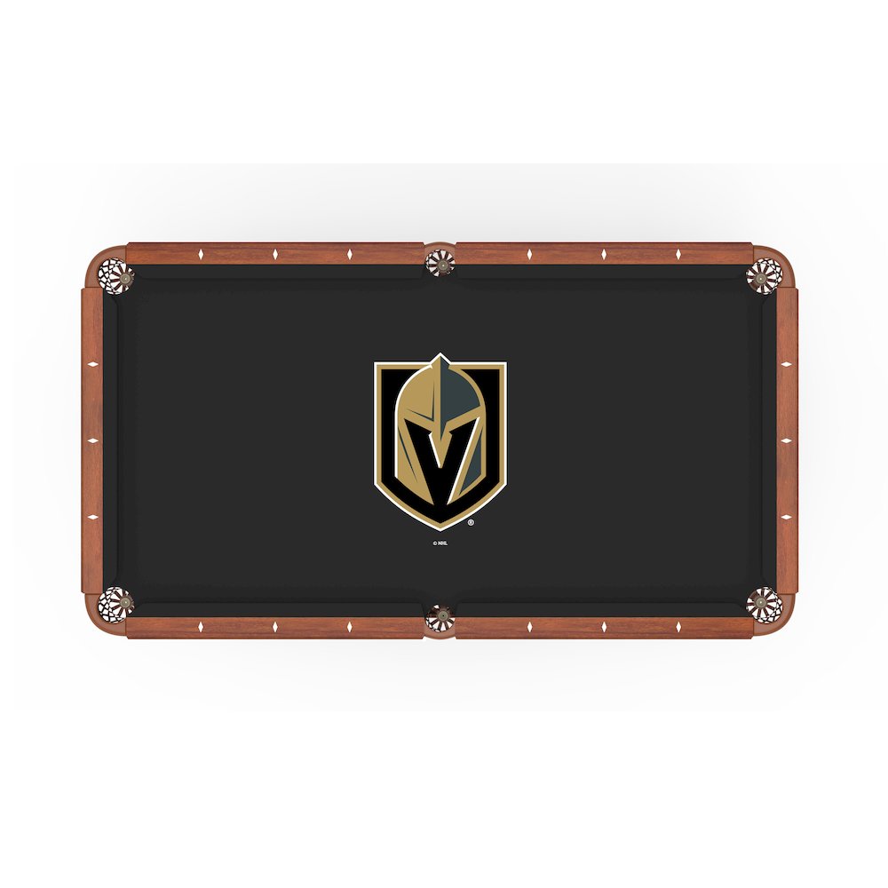 Vegas Golden Knights 8' Pool Table with a Chardonnay Finish. Picture 2