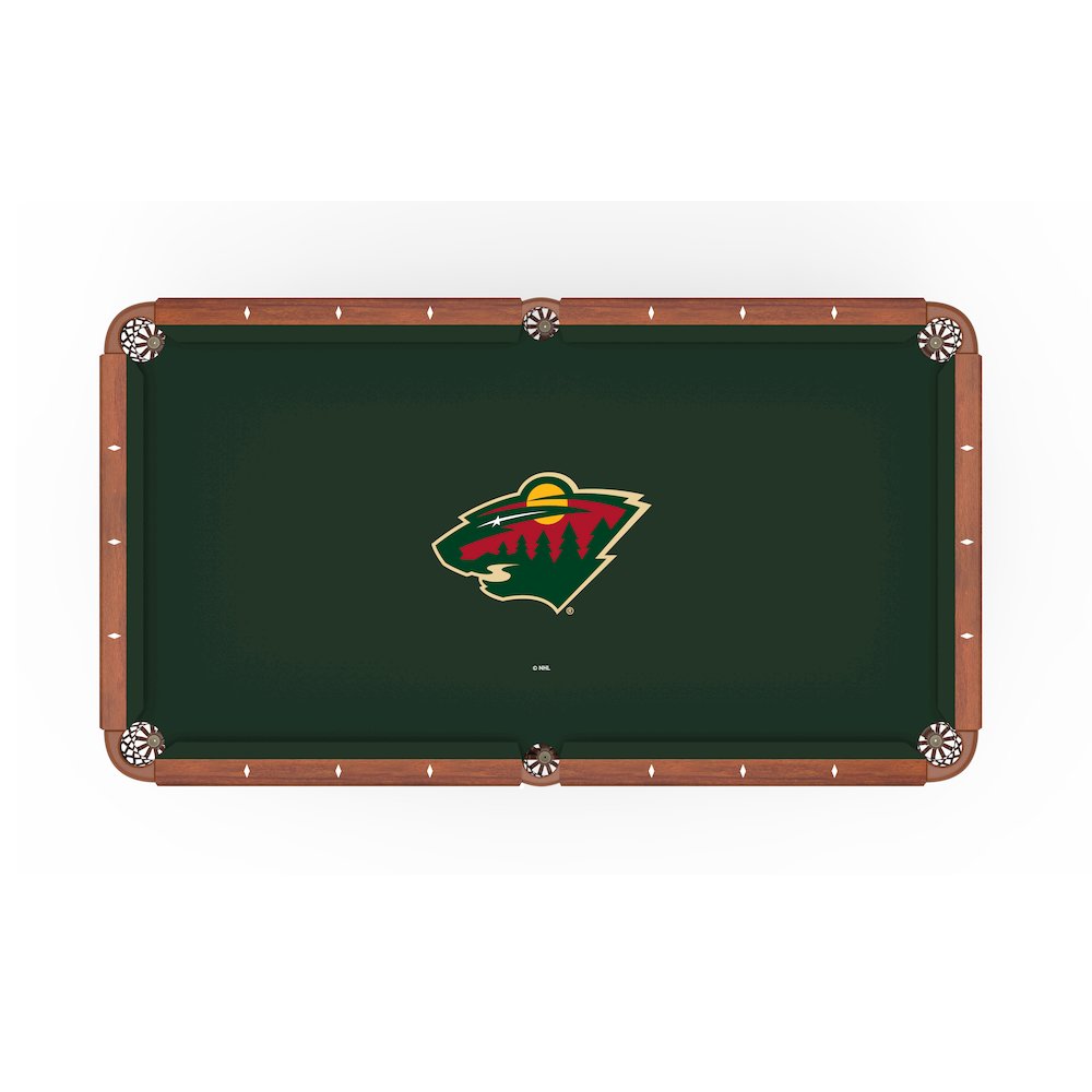 Minnesota Wild 8' Pool Table with a Chardonnay Finish. Picture 2