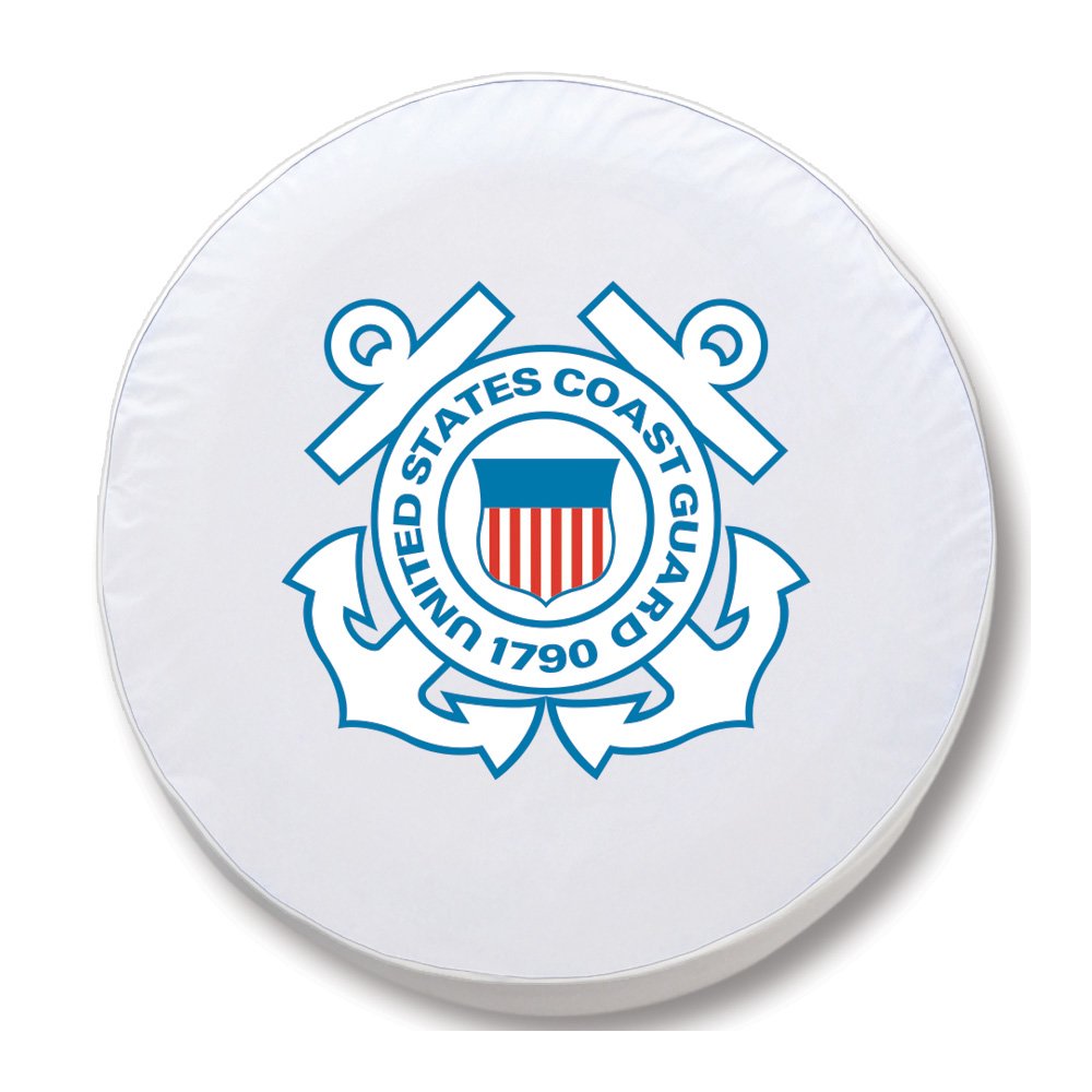 31 1/4 x 12 U.S. Coast Guard Tire Cover. Picture 1