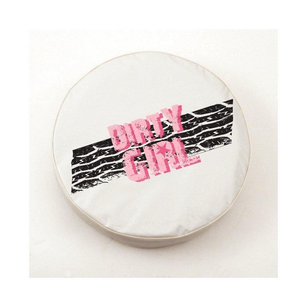 Dirty Girl (Tread) Tire Cover. Picture 1