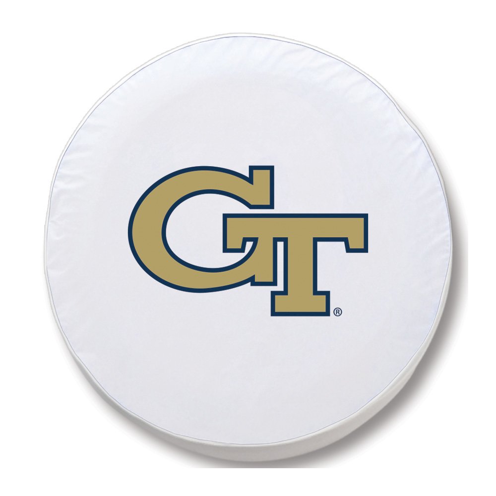 29 3/4 x 8 Georgia Tech Tire Cover. Picture 1