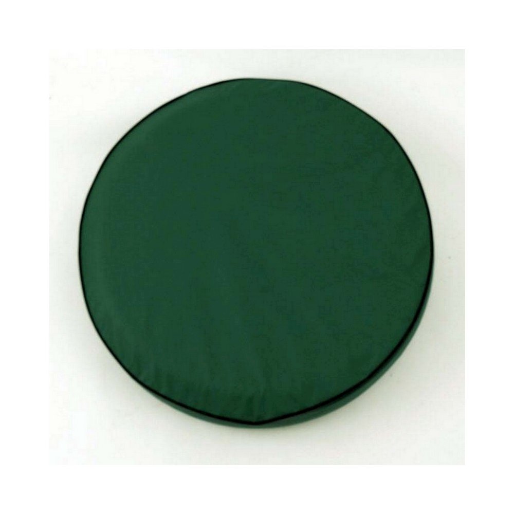 Plain Green Tire Cover. Picture 1