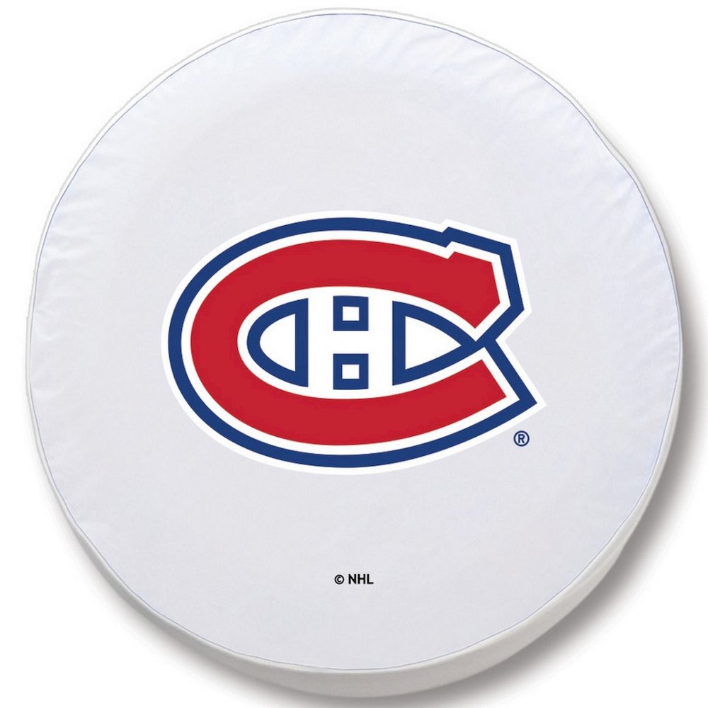 29 3/4 x 8 Montreal Canadiens Tire Cover. Picture 1