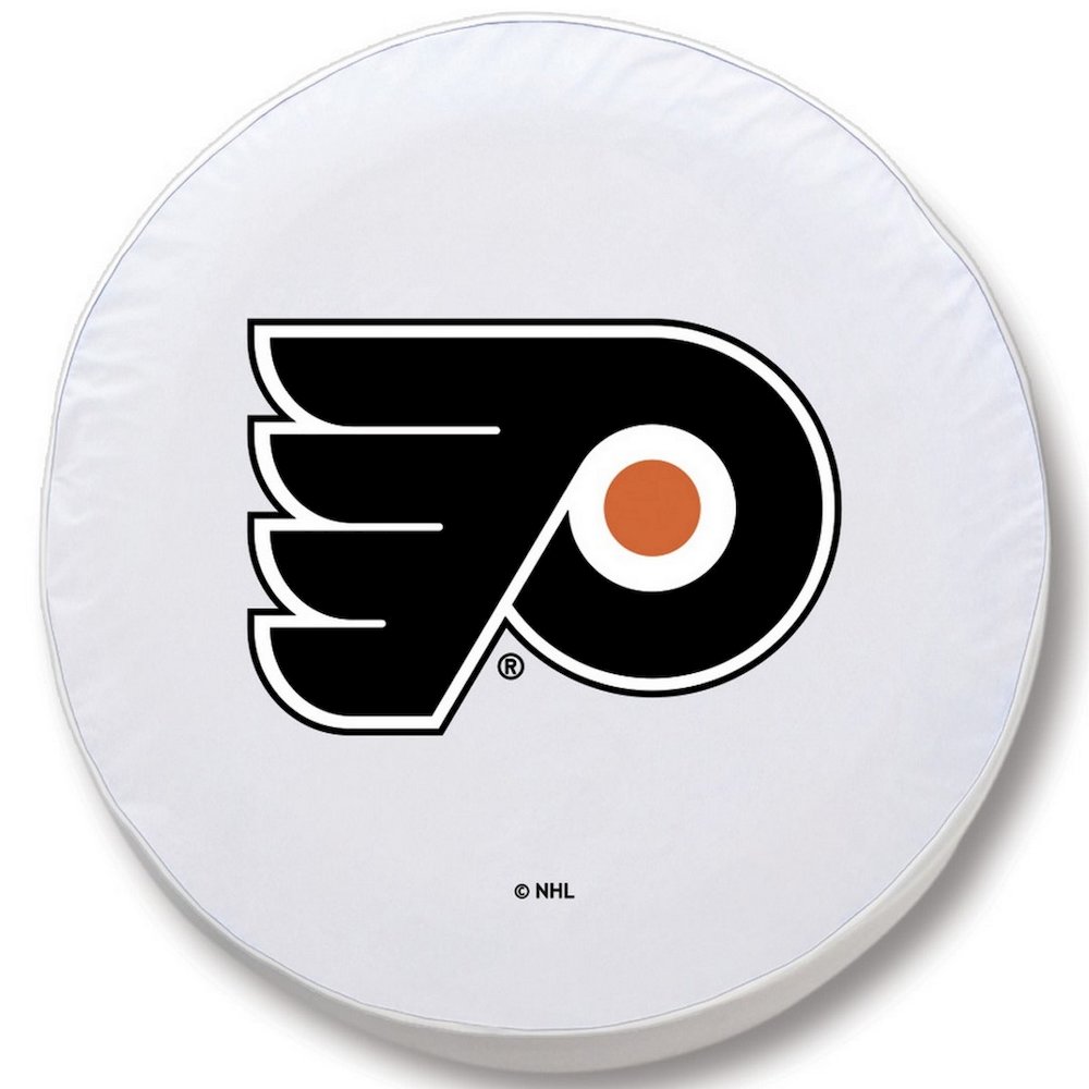 29 3/4 x 8 Philadelphia Flyers Tire Cover. Picture 1