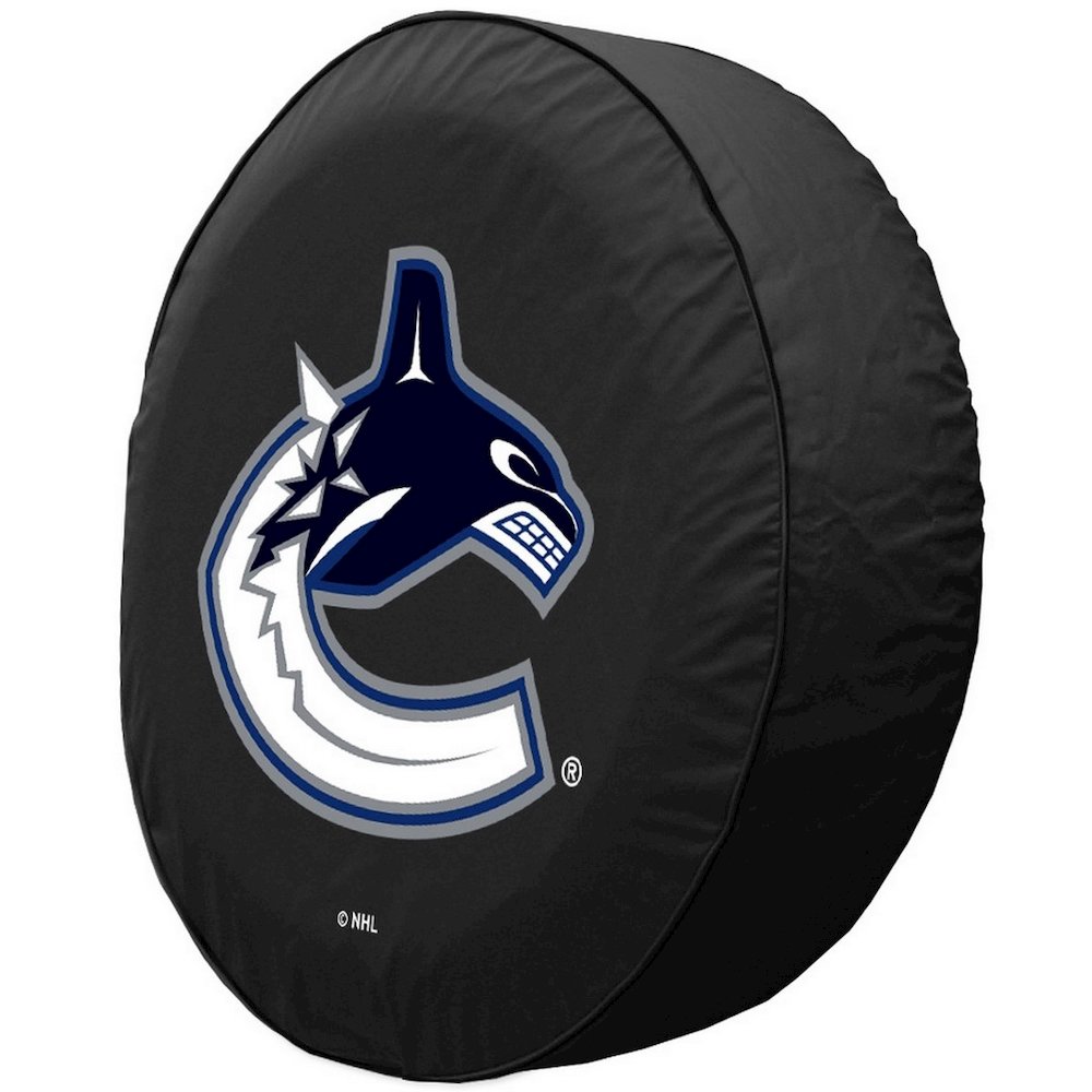 31 1/4 x 12 Vancouver Canucks Tire Cover. Picture 2