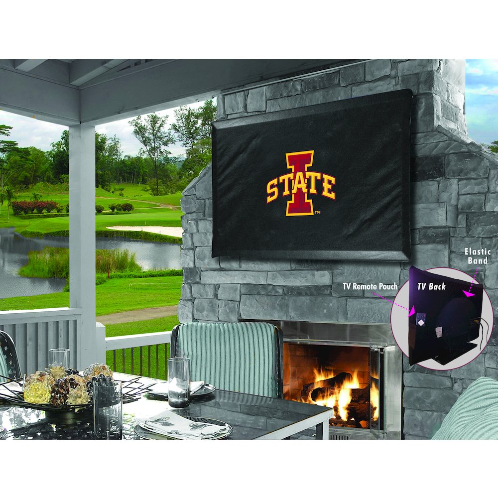 Iowa State TV Cover (TV sizes 40"-46") by Covers by HBS. Picture 1