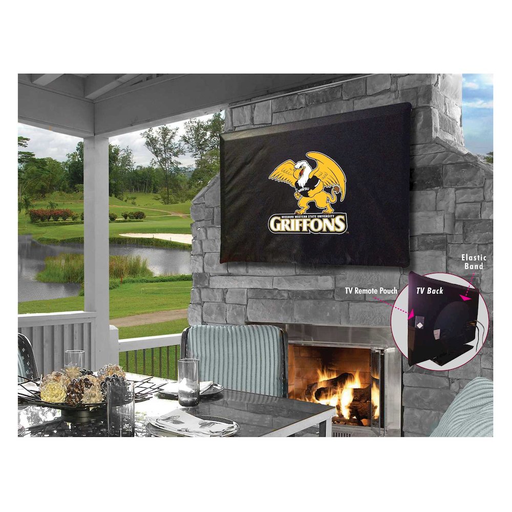 Missouri Western State State TV Cover (TV sizes 40"-46") by Covers by HBS. Picture 1