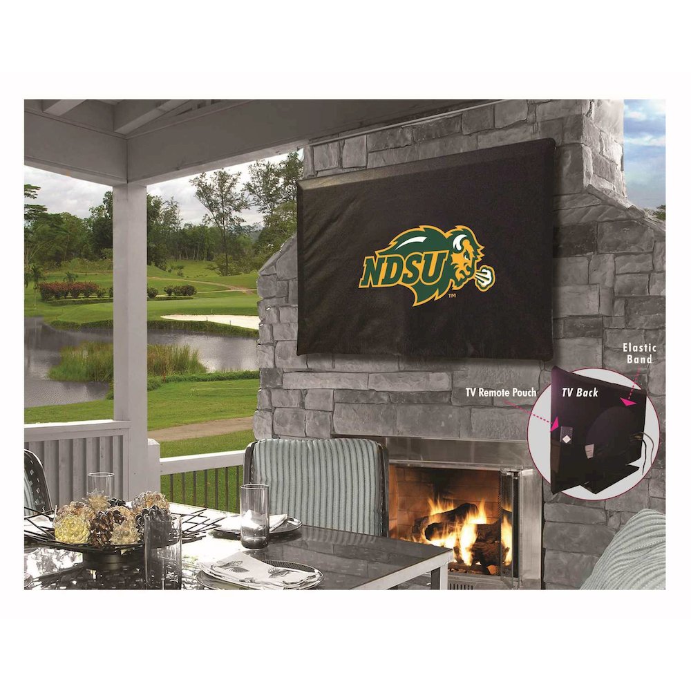North Dakota State TV Cover (TV sizes 40"-46") by Covers by HBS. Picture 1