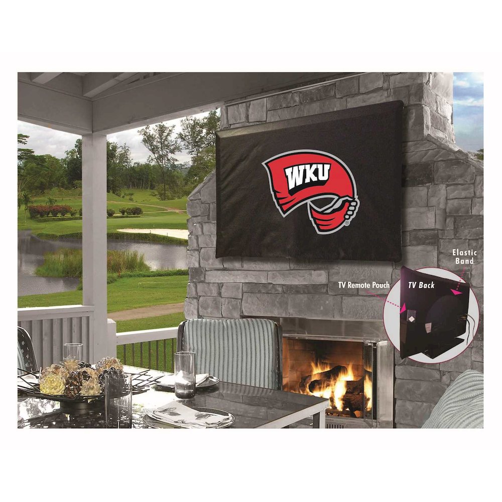 Western Kentucky TV Cover (TV sizes 40"-46") by Covers by HBS. Picture 1